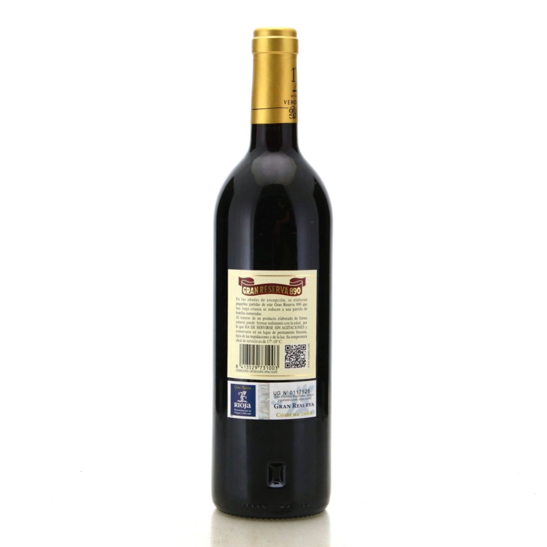 Image for La Rioja Alta 890 2004