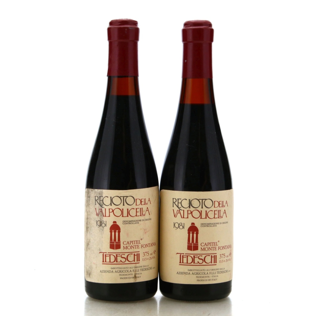 Image for Tedeschi 1981 Recioto della Valpolicella / 2 x Half Bottle