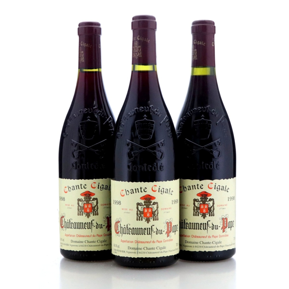 Image for Domaine Chante Cigale 1998 x 3
