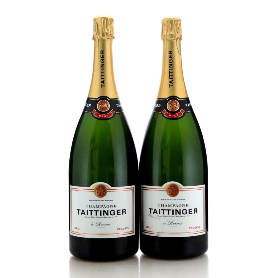 Image for Taittinger Brut Réserve Champagne / 2 x Magnum