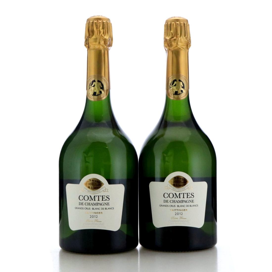 Image for Taittinger Comtes de Champagne Blanc-de-Blancs 2012 Vintage Champagne x 2