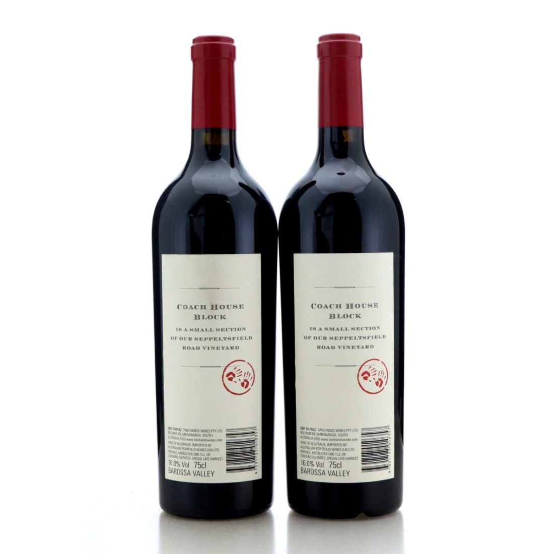 Image for Two Hands Coach House Block Shiraz 2007 x 2