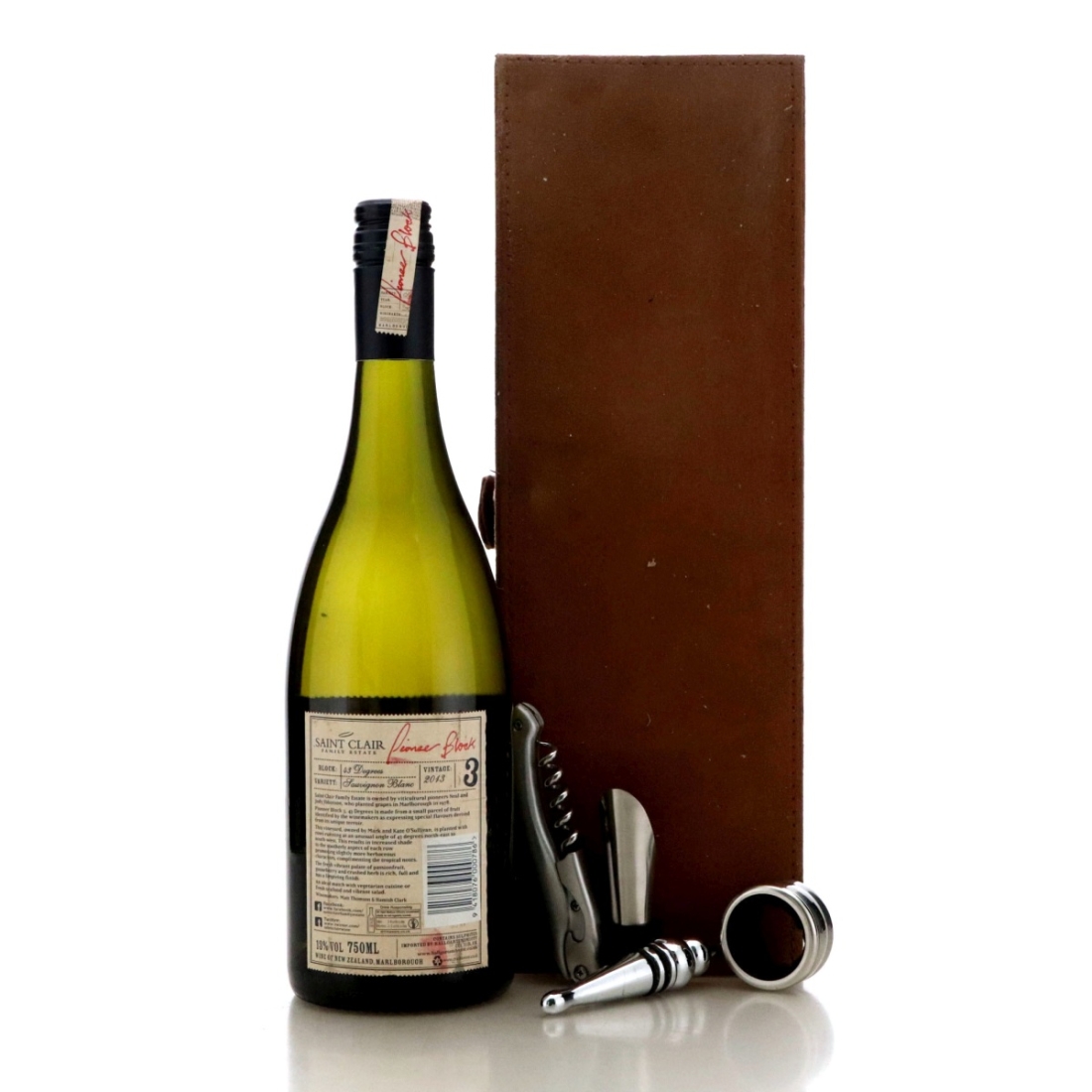 Image for Saint Clair Pioneer Block 3 43 Degrees Sauvignon Blanc 2013