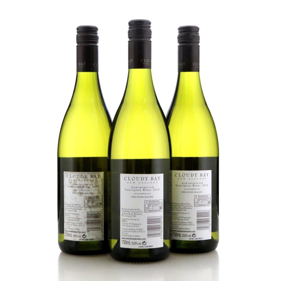 Image for Cloudy Bay Sauvignon Blanc 2018 x 3