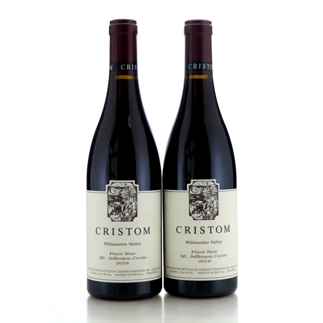 Image for Cristom Vineyards Mt. Jefferson Cuvée Pinot Noir 2016 x 2