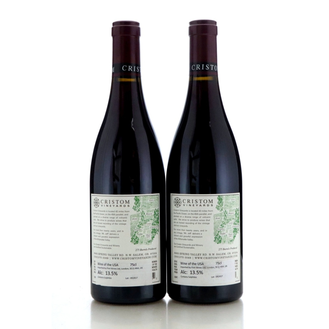 Image for Cristom Vineyards Mt. Jefferson Cuvée Pinot Noir 2016 x 2
