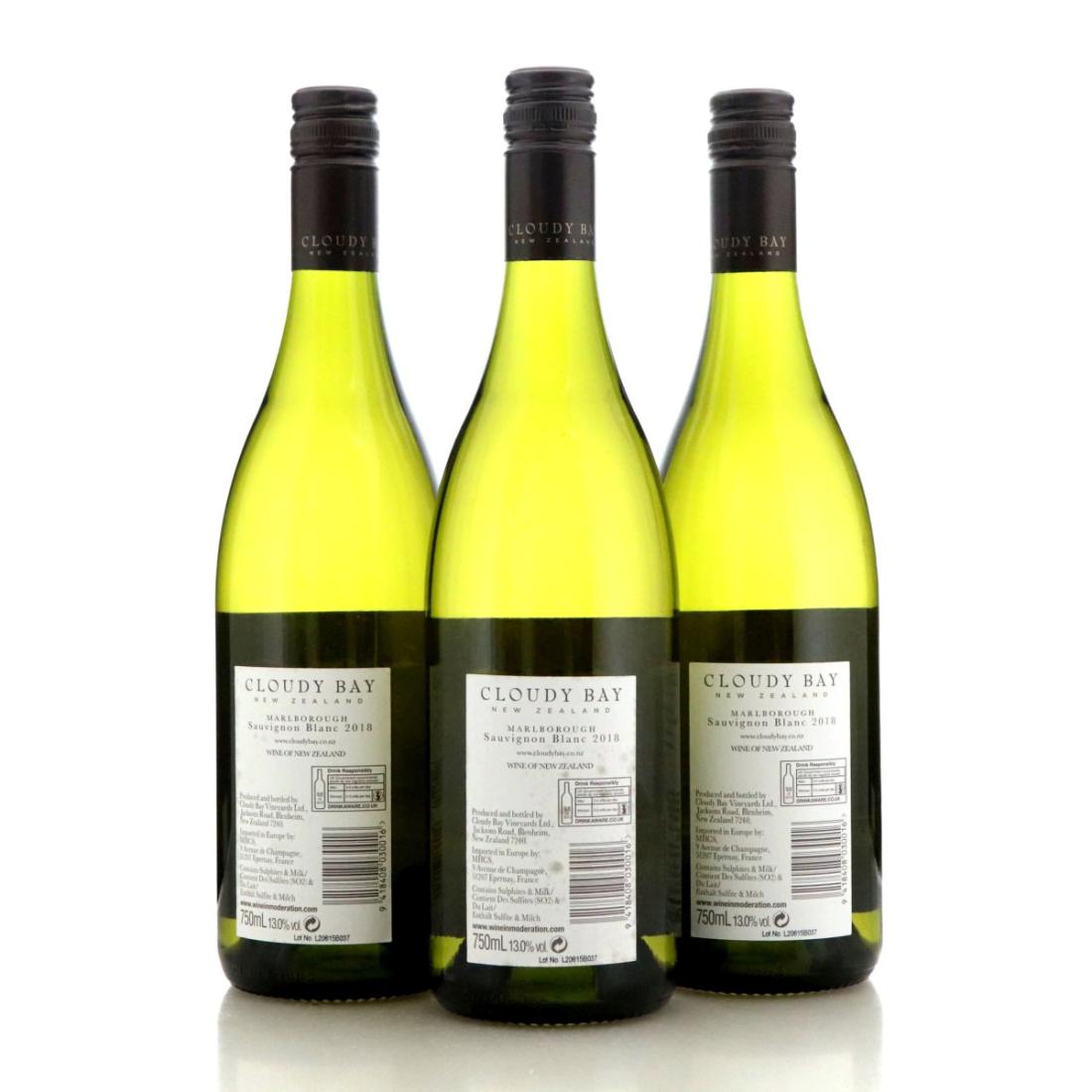 Image for Cloudy Bay Sauvignon Blanc 2018 x 3