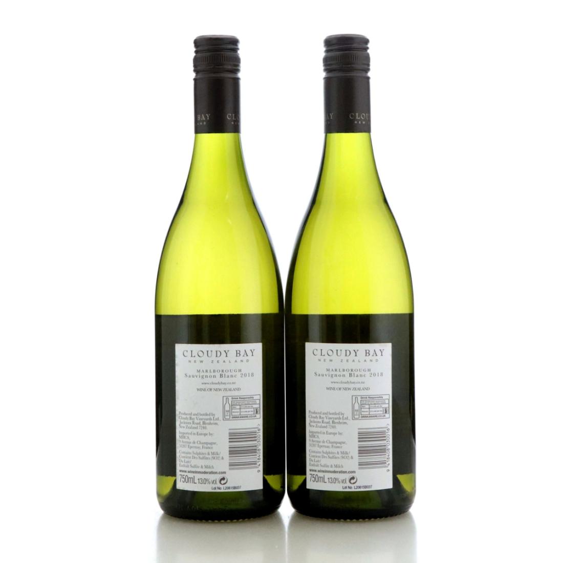 Image for Cloudy Bay Sauvignon Blanc 2018 x 2