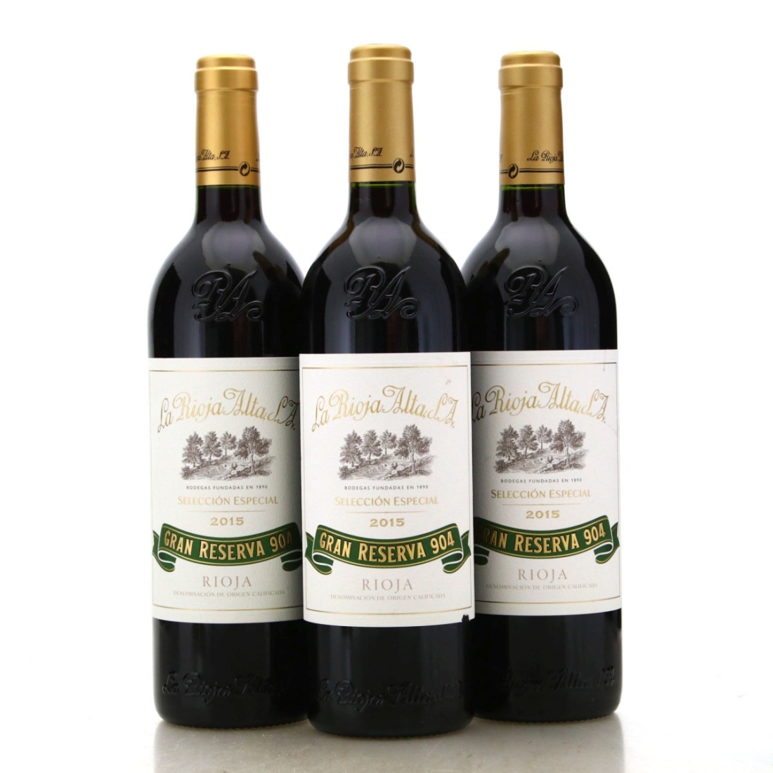 Image for La Rioja Alta Selección Especial 904 2015 x 3