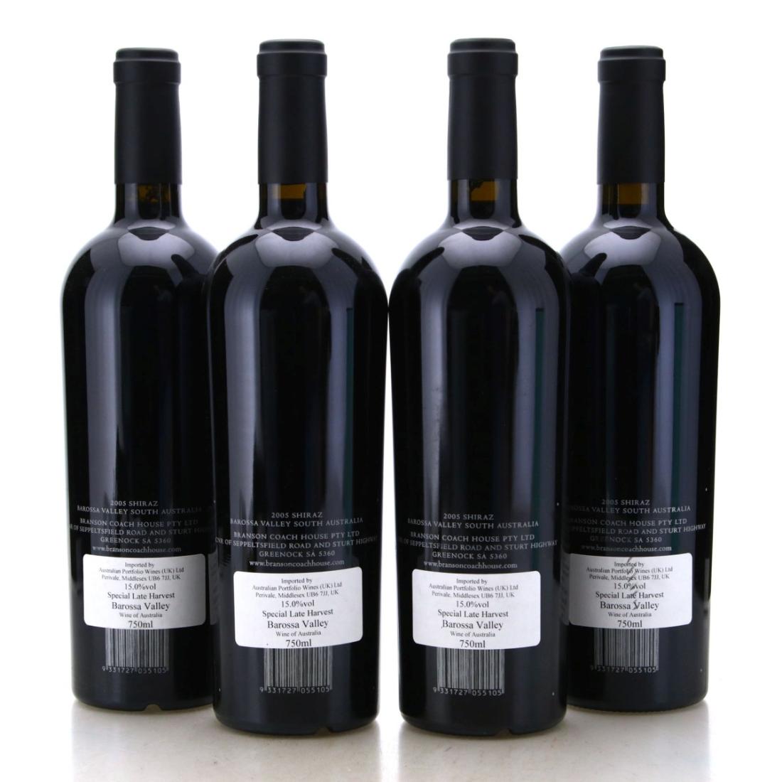 Image for Two Hands Branson Coach House Greenock Rare Single Vineyard Shiraz 2005 x 4