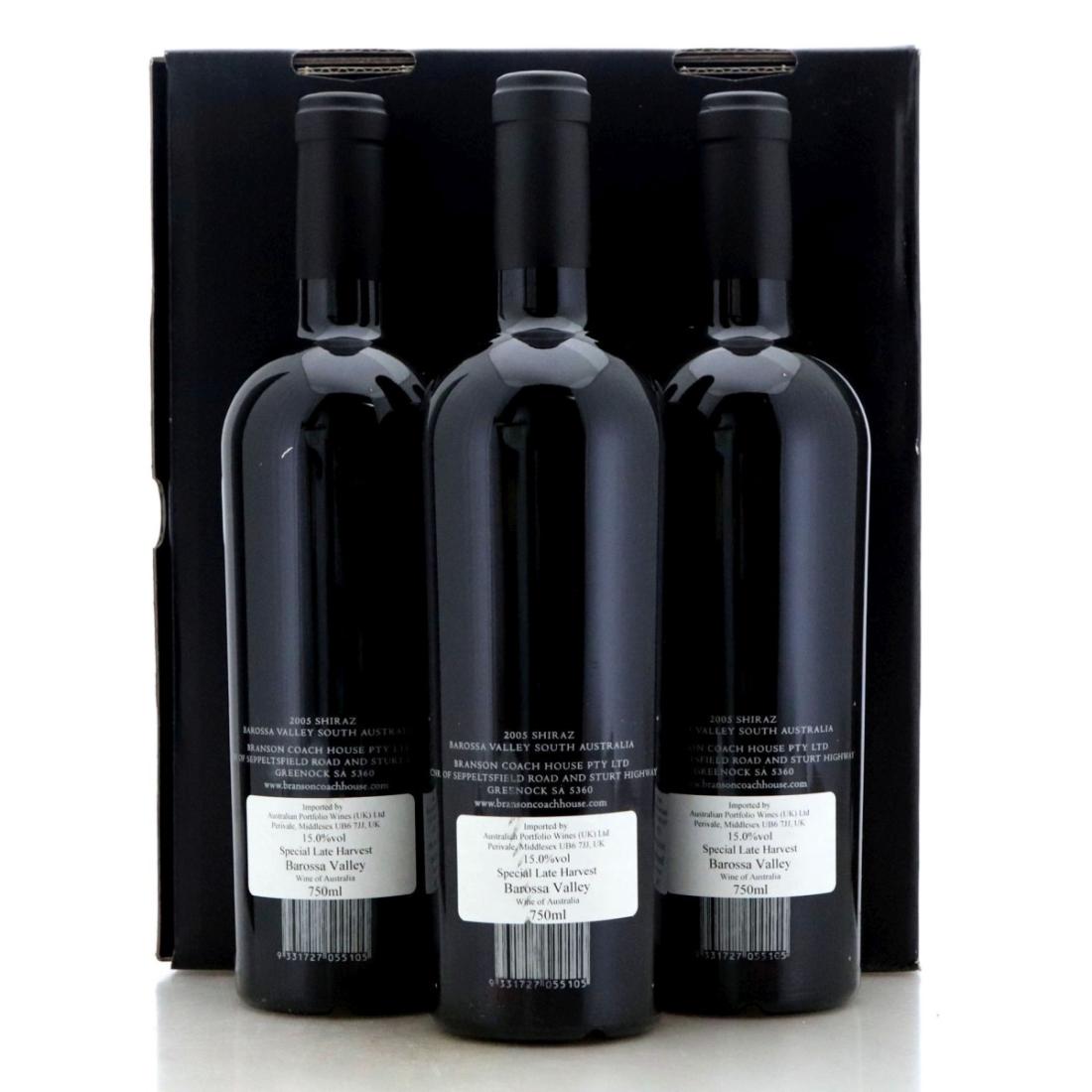 Image for Two Hands Branson Coach House Greenock Rare Single Vineyard Shiraz 2005 x 3