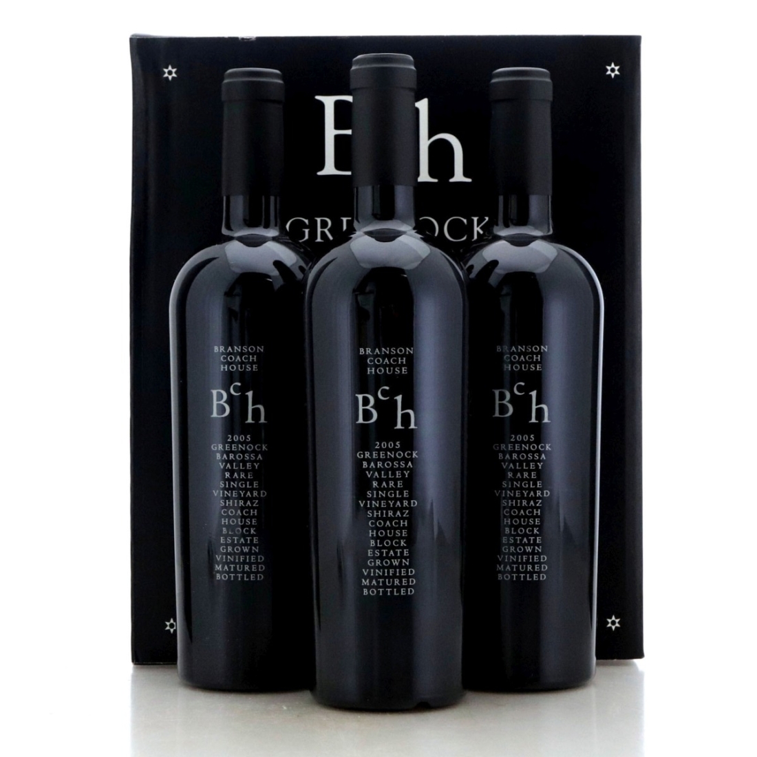 Image for Two Hands Branson Coach House Greenock Rare Single Vineyard Shiraz 2005 x 3