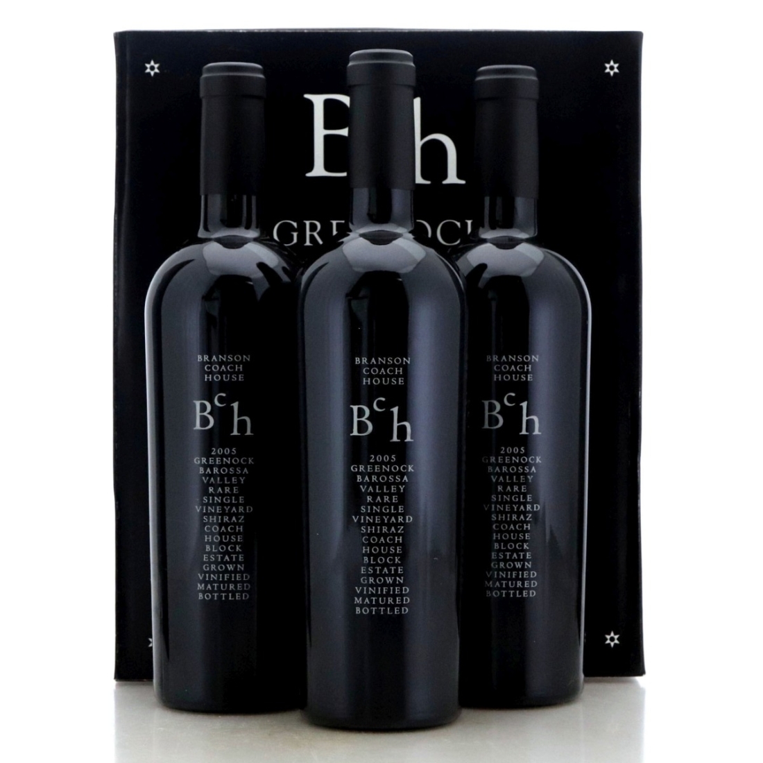 Image for Two Hands Branson Coach House Greenock Rare Single Vineyard Shiraz 2005 x 3