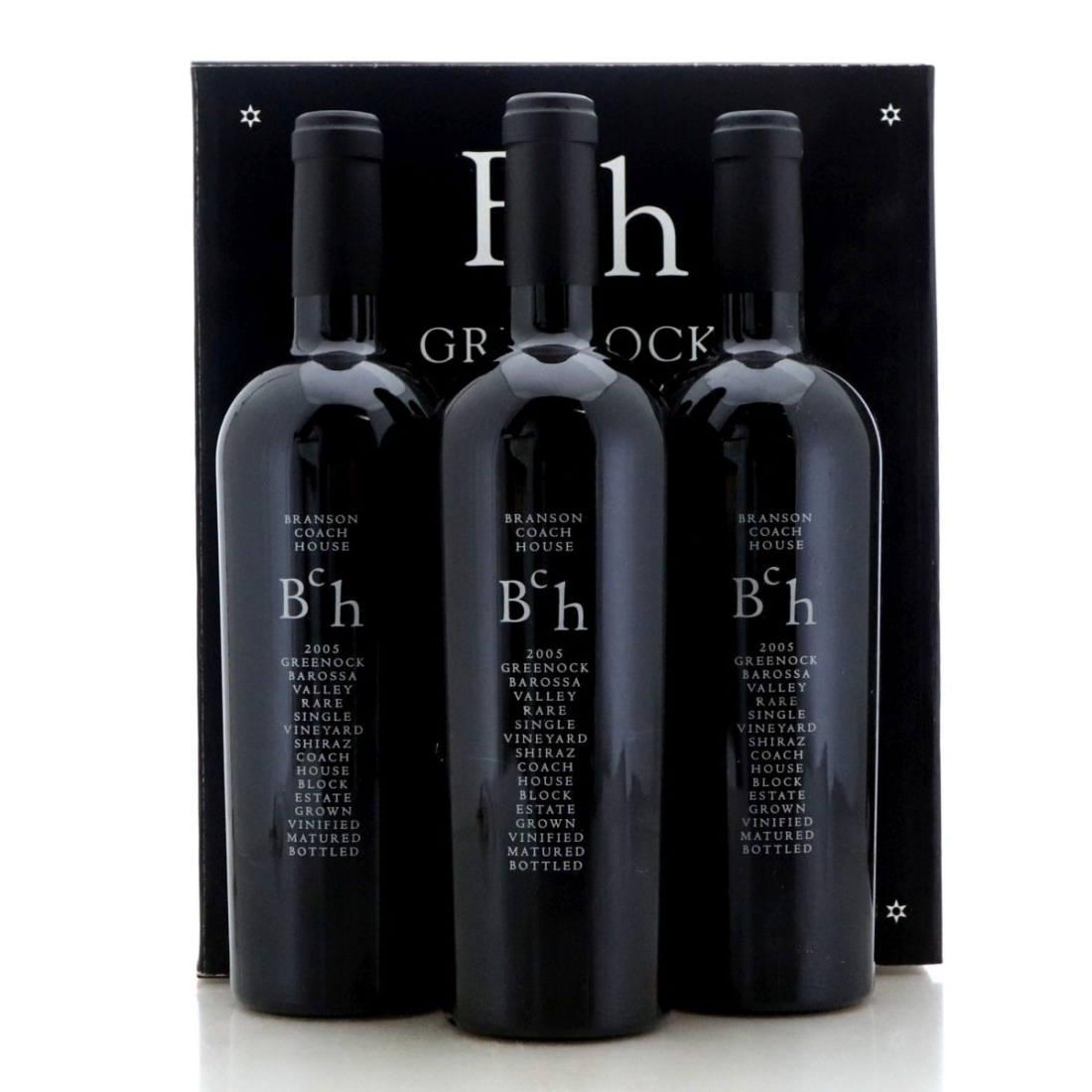 Image for Two Hands Branson Coach House Greenock Rare Single Vineyard Shiraz 2005 x 3