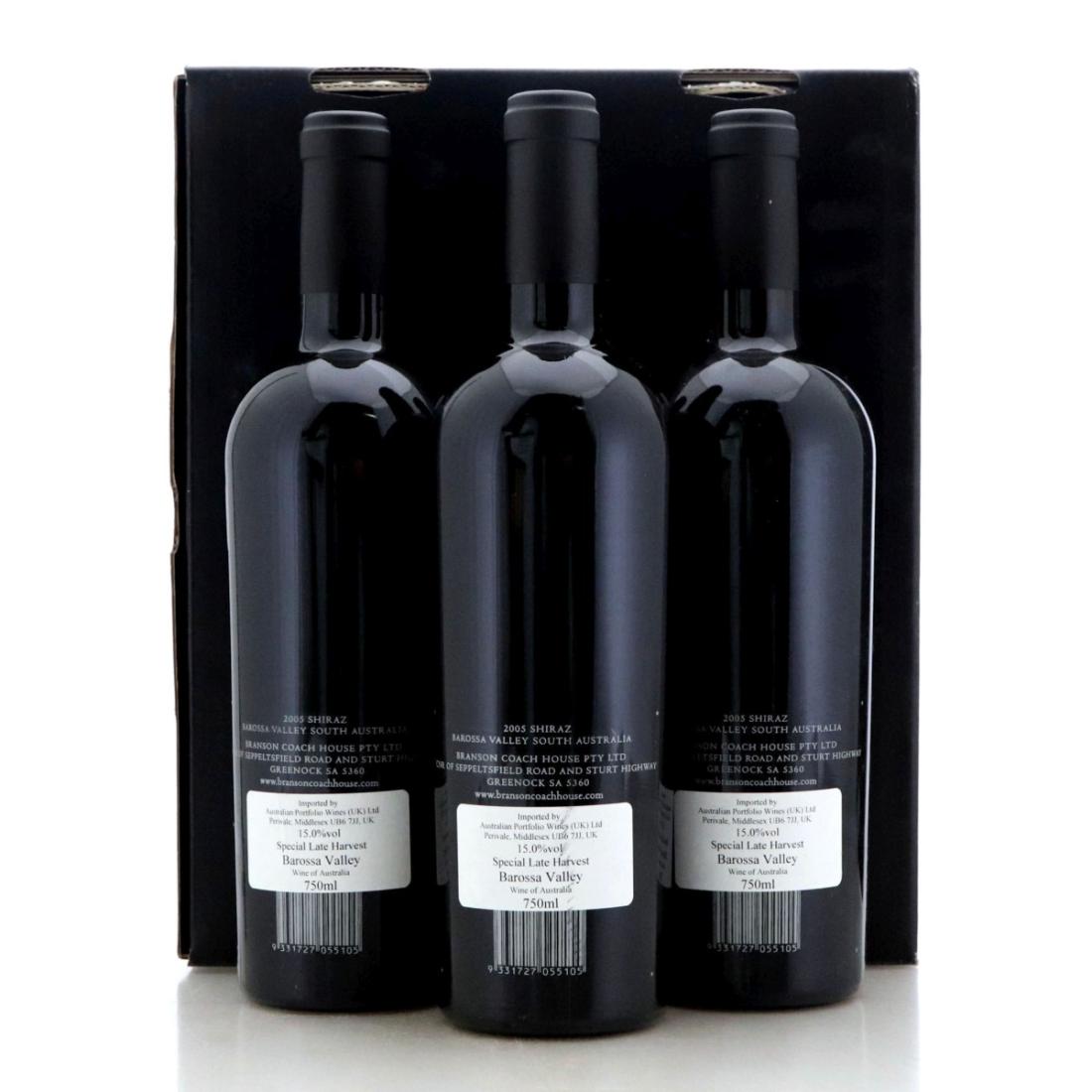 Image for Two Hands Branson Coach House Greenock Rare Single Vineyard Shiraz 2005 x 3