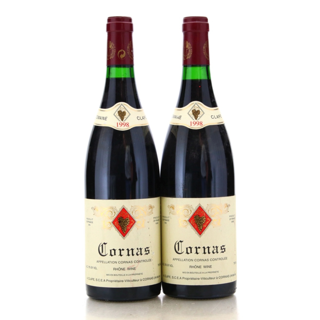 Image for Domaine Auguste Clape 1998 Cornas x 2