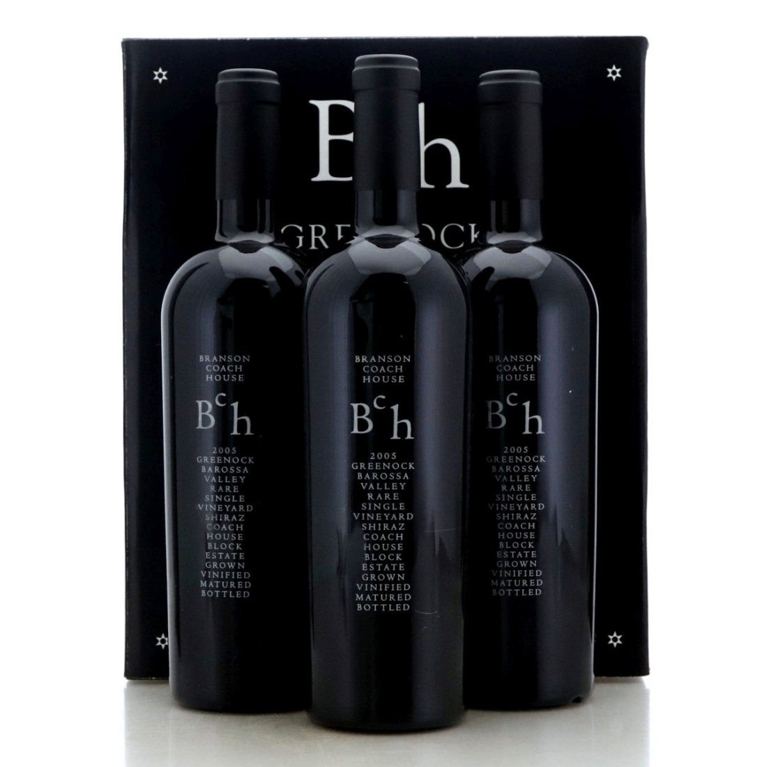 Image for Two Hands Branson Coach House Greenock Rare Single Vineyard Shiraz 2005 x 3