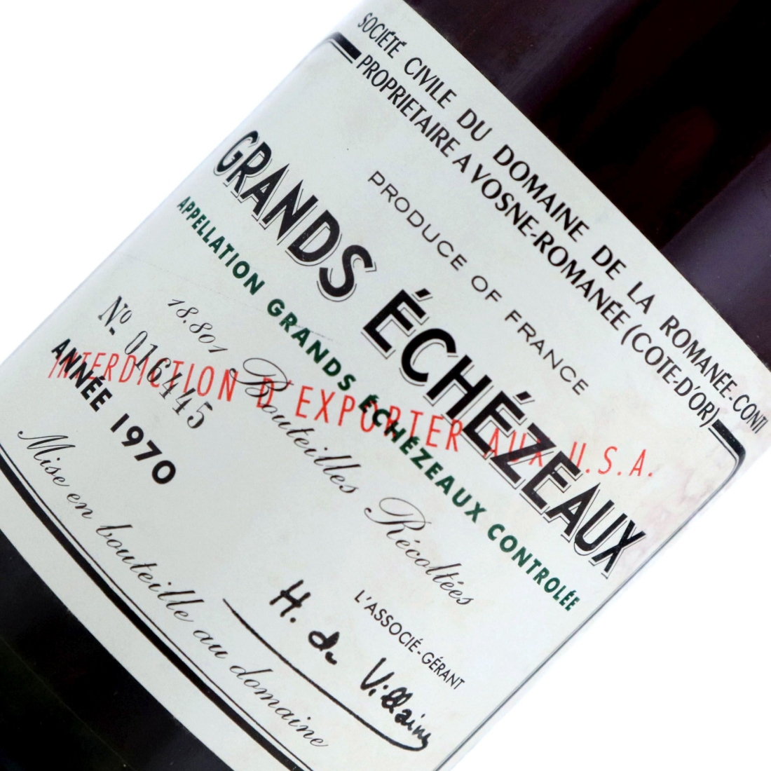 Image for Domaine de la Romanée-Conti 1970