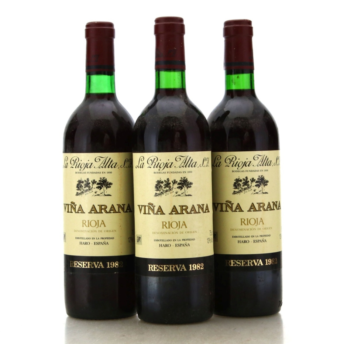 Image for La Rioja Alta Vina Arana 1982 x 3