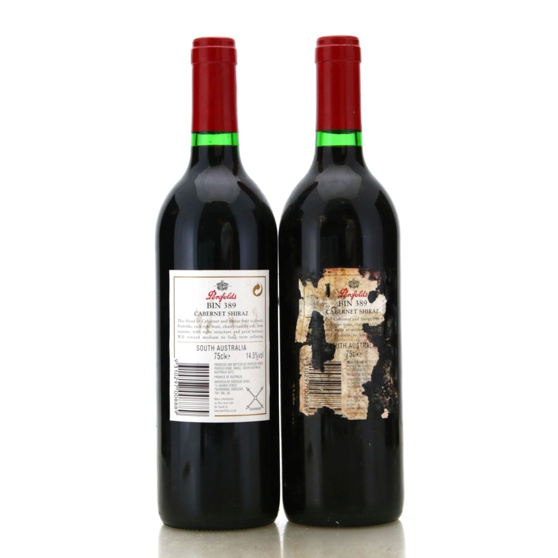 Image for Penfolds Bin 389 Cabernet-Shiraz 1998 x 2