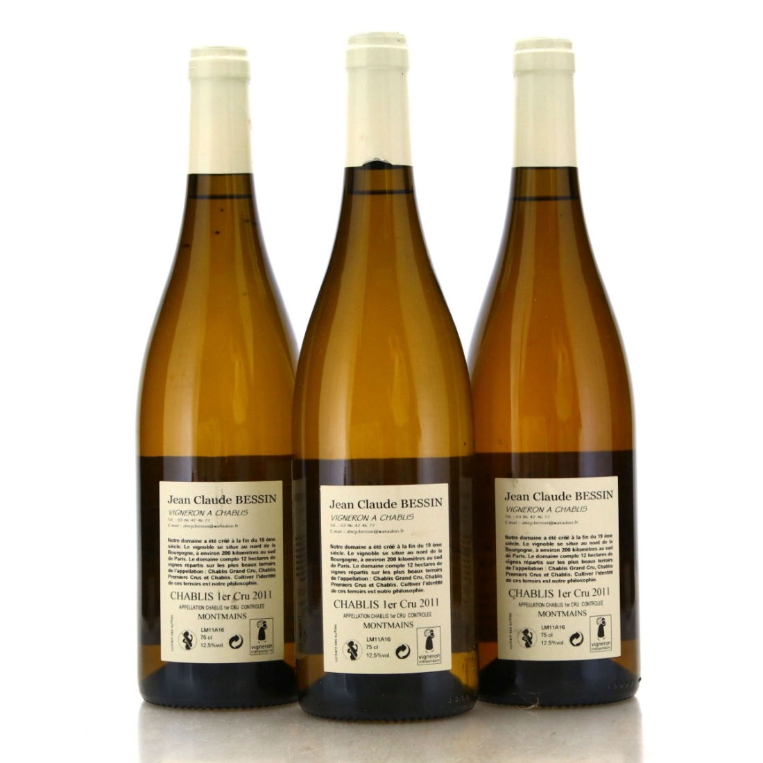Image for Jean-Claude Bessin Montmains 2011 x 3