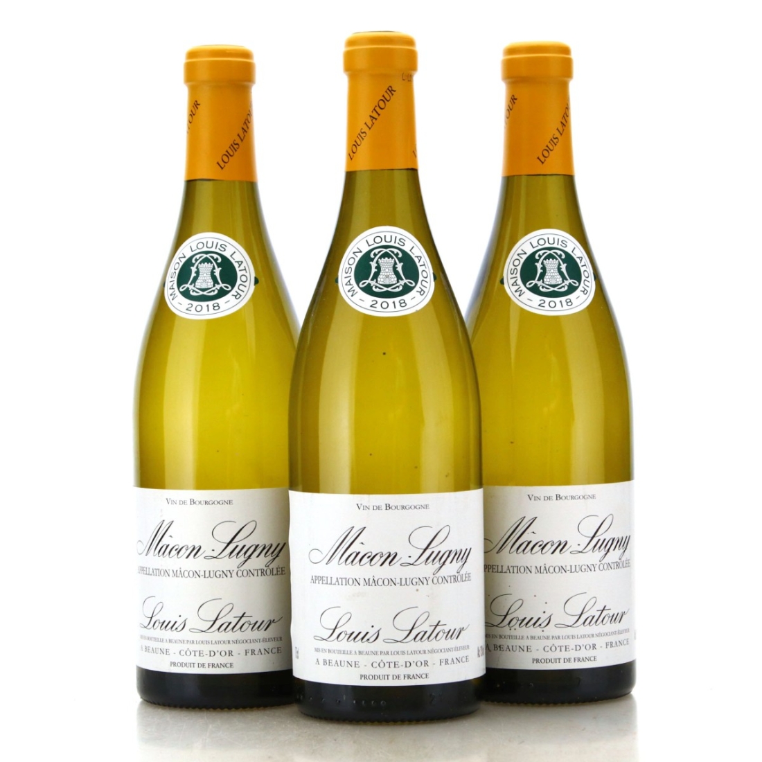 Image for Louis Latour 2018 Macon-Lugny x 3