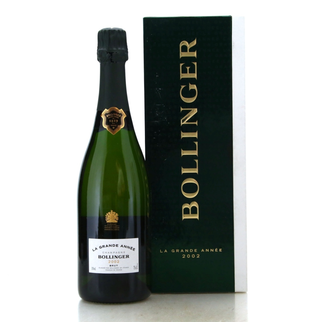 Image for Bollinger Grande Annee Brut 2002 Vintage Champagne