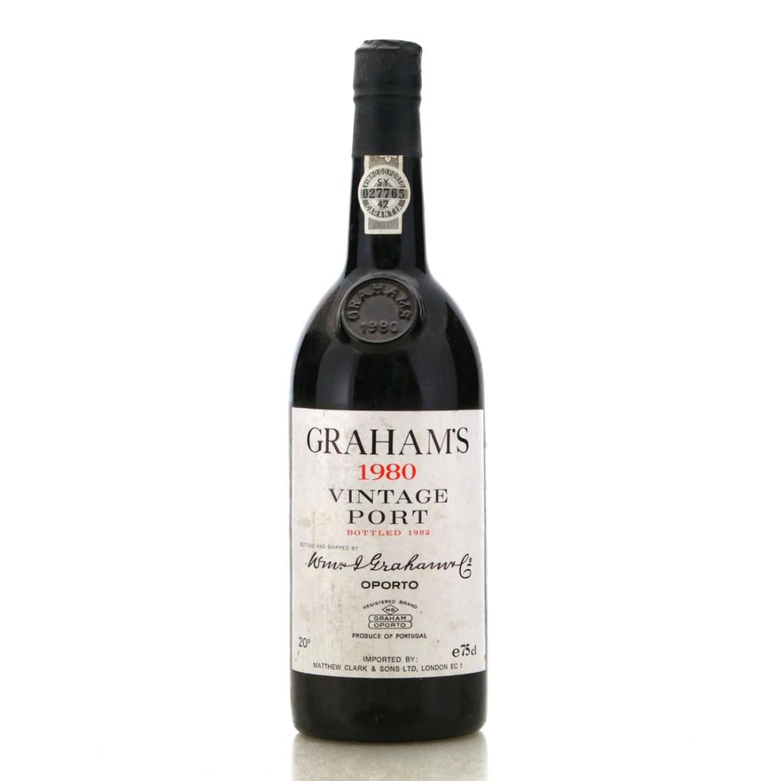 Image for Graham's 1980 Vintage Port