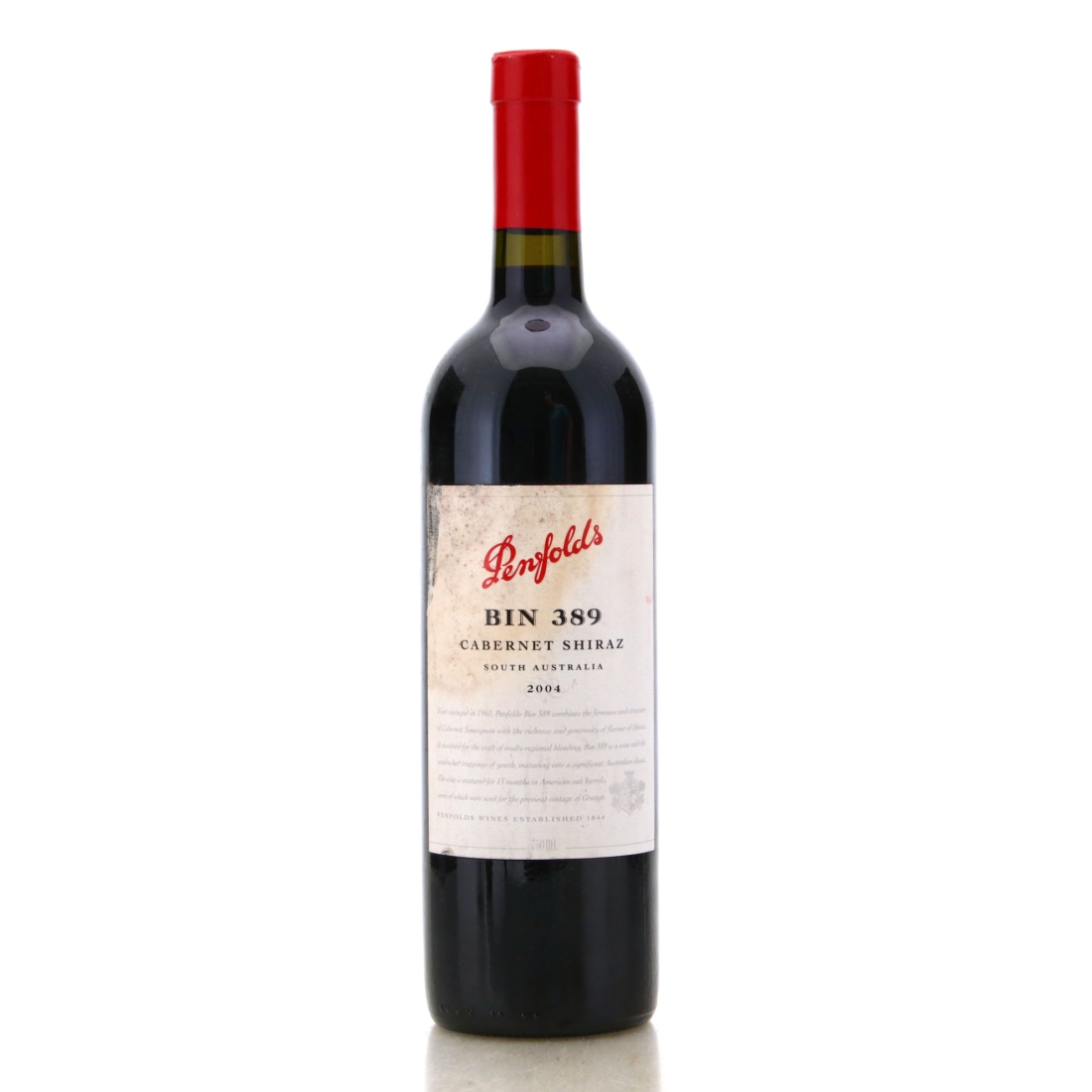 Image for Penfolds Bin 389 Cabernet-Shiraz 2004
