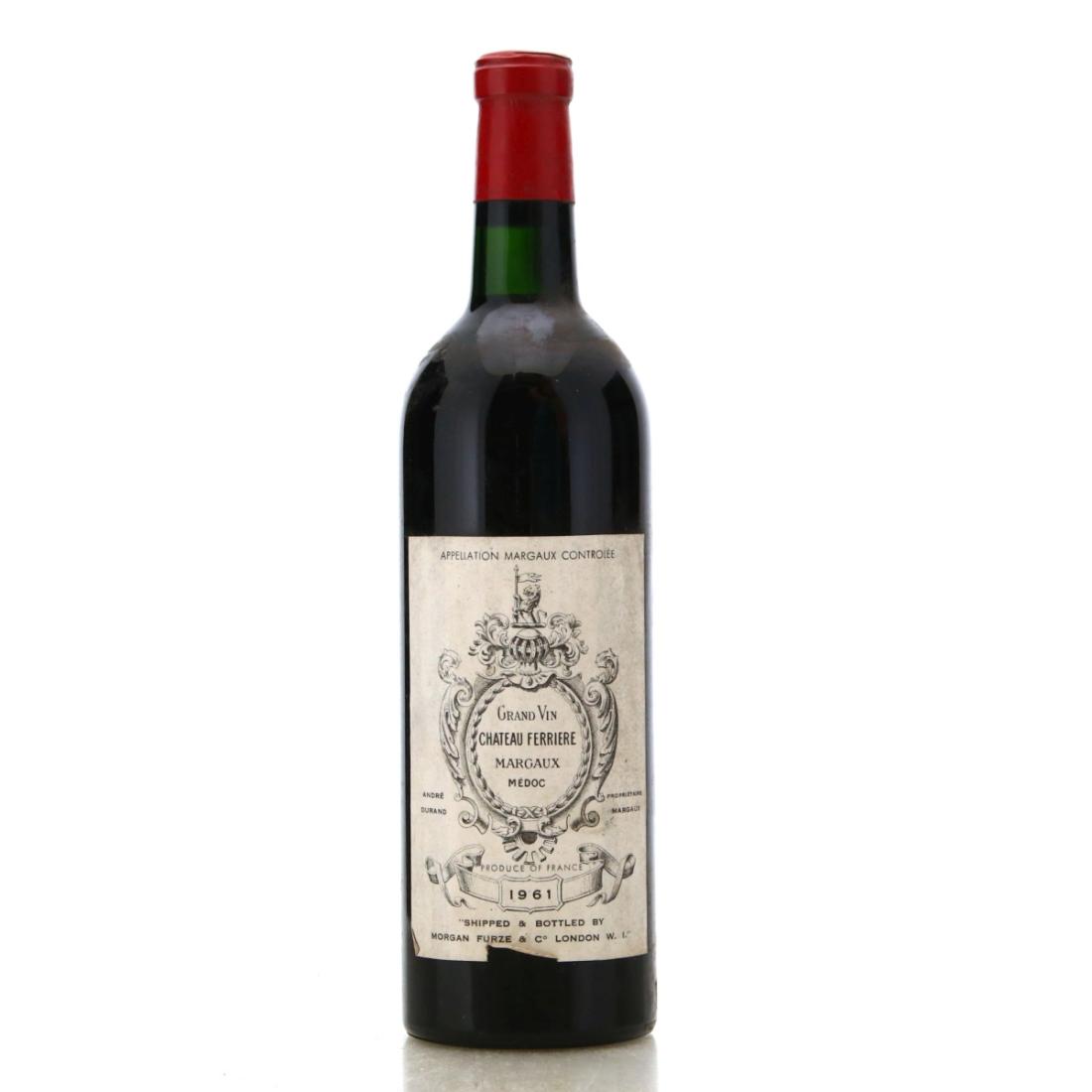 Image for Château Ferrière 1961