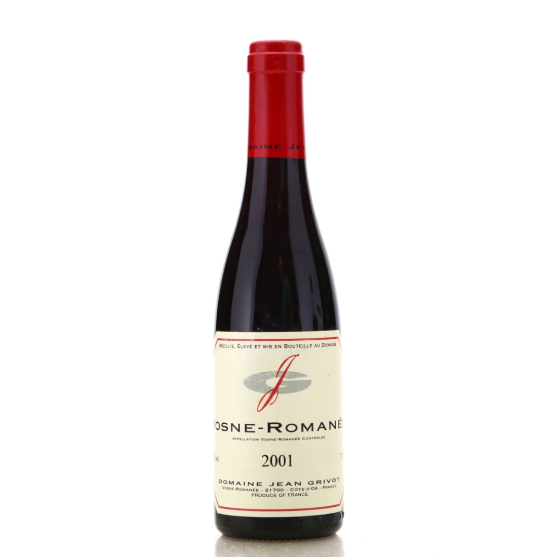 Image for Domaine Jean Grivot 2001 / Half Bottle