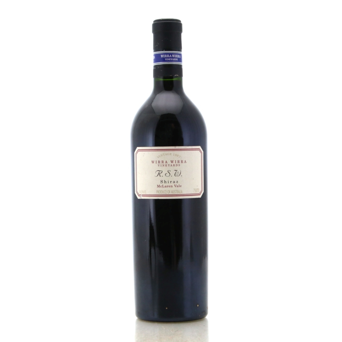 Image for Wirra Wirra Vineyards RSW Shiraz 1997