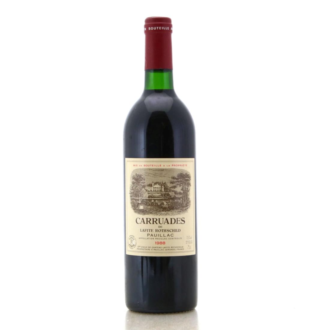 Image for Carruades de Lafite 1988
