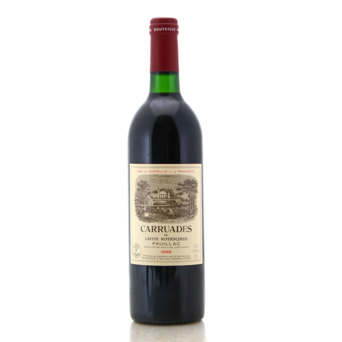 Image for Carruades de Lafite 1988
