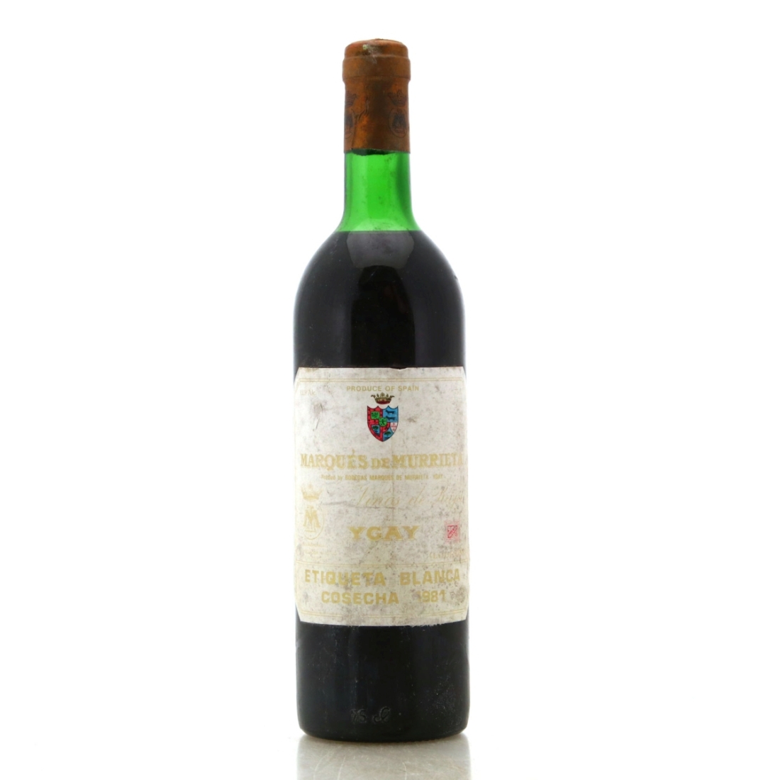 Image for Marques De Murrieta Ygay Etiqueta Blanca 1981