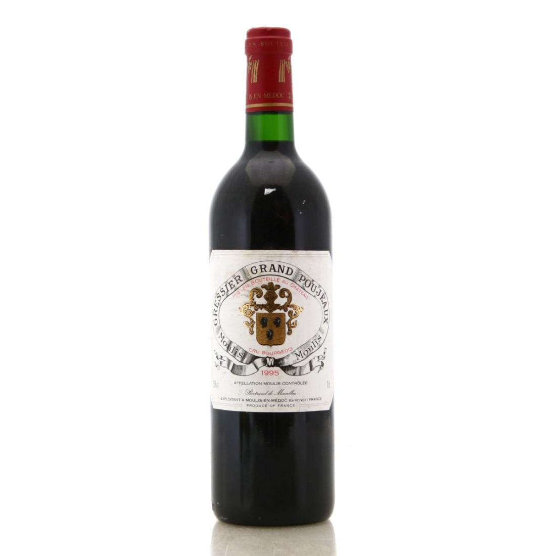 Image for Château Gressier Grand Poujeaux 1995