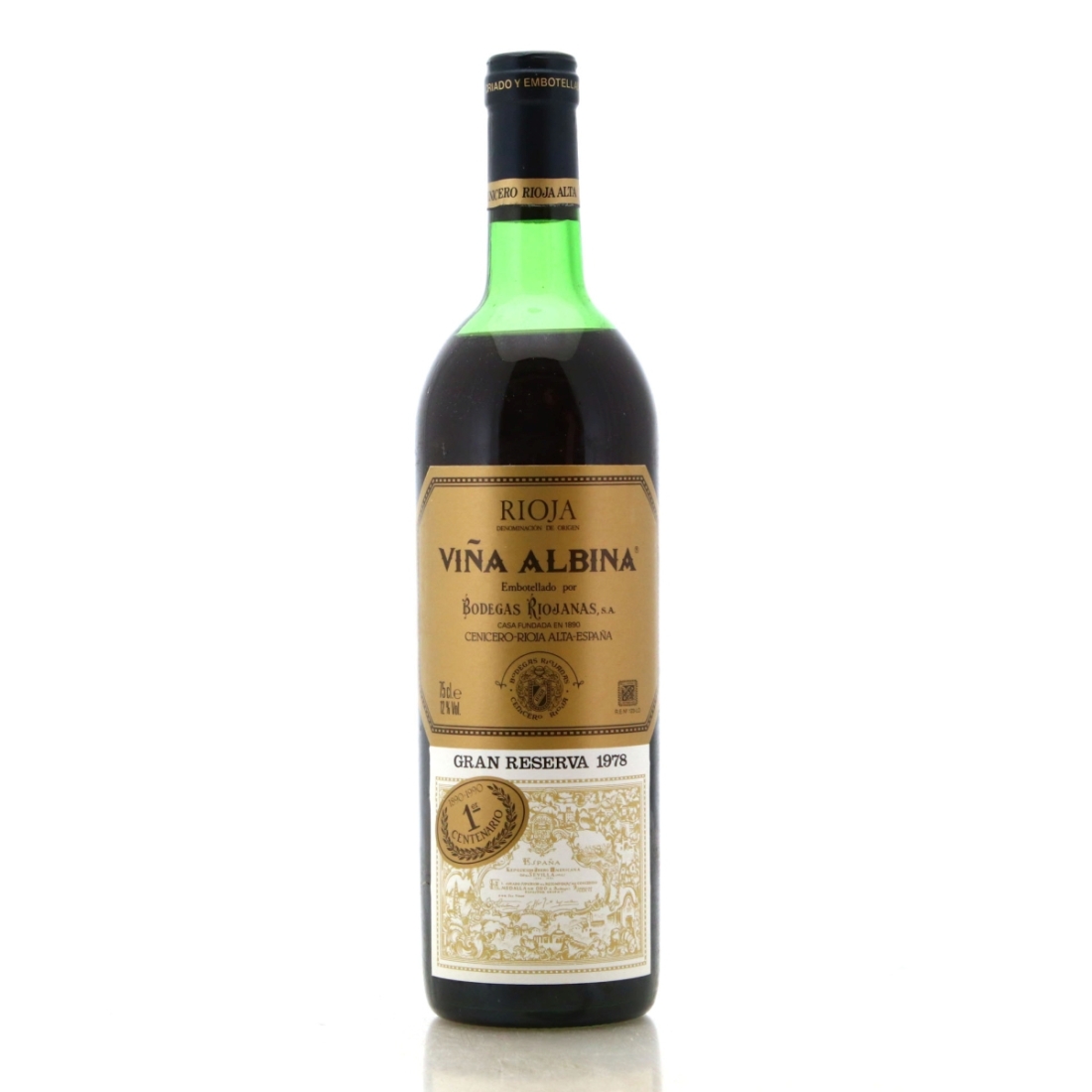 Image for Bodegas Riojanas Viña Albina 1978