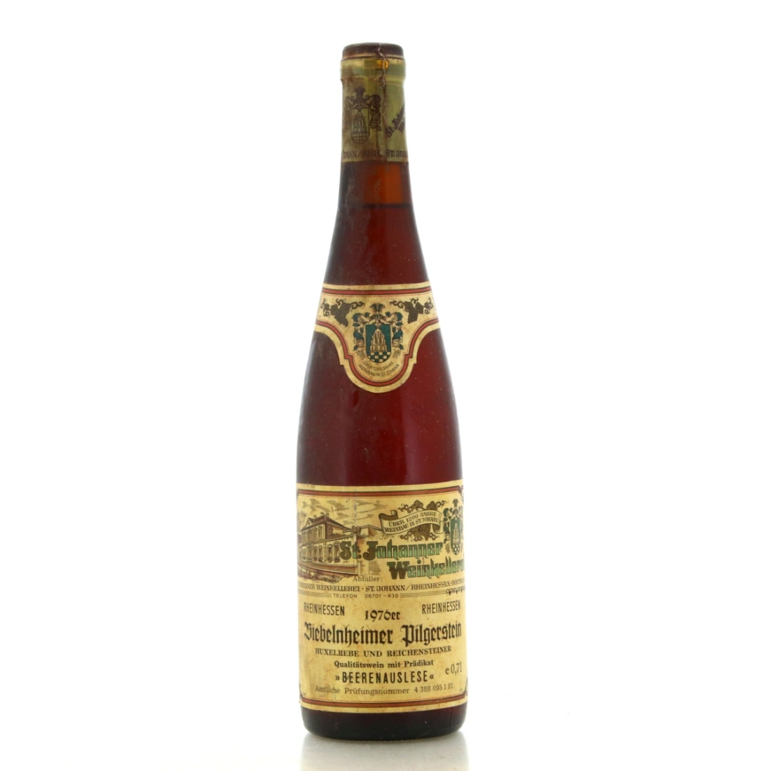 Image for St. Johanner Biebelnheimer Pilgerstein Beerenauslese 1976