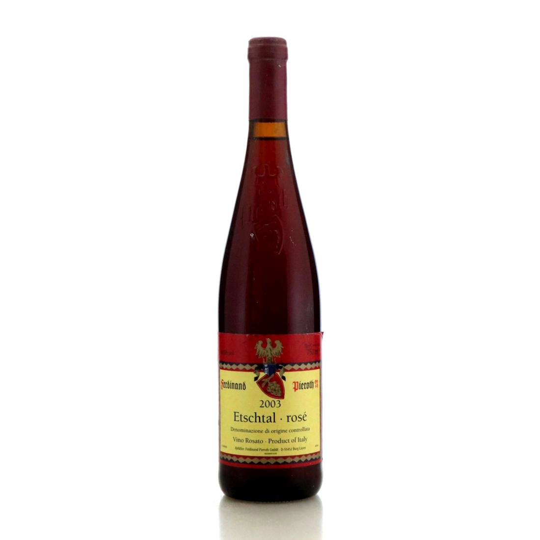 Image for Pieroth Etschtal Rosé 2003