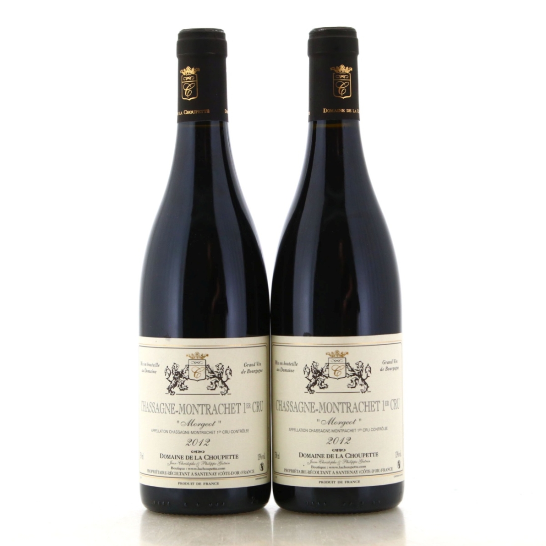 Image for Domaine de la Choupette Morgeot 2012 x 2