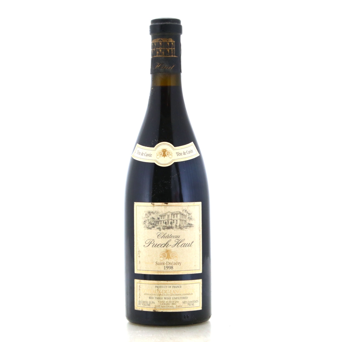 Image for Château Puech-Haut Tete de Cuvee Saint-Drezery 1998