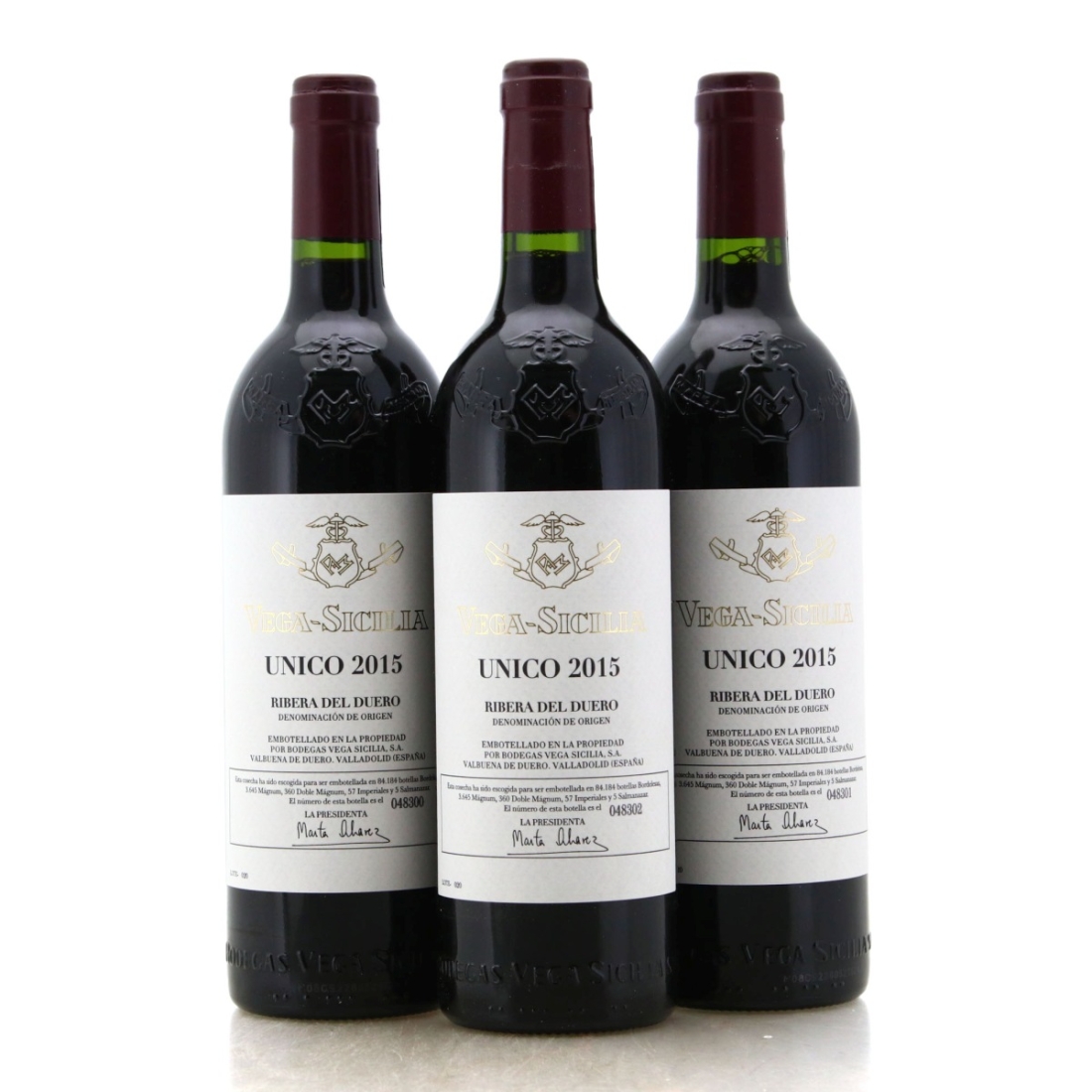 Image for Vega Sicilia Unico 2015 x 3