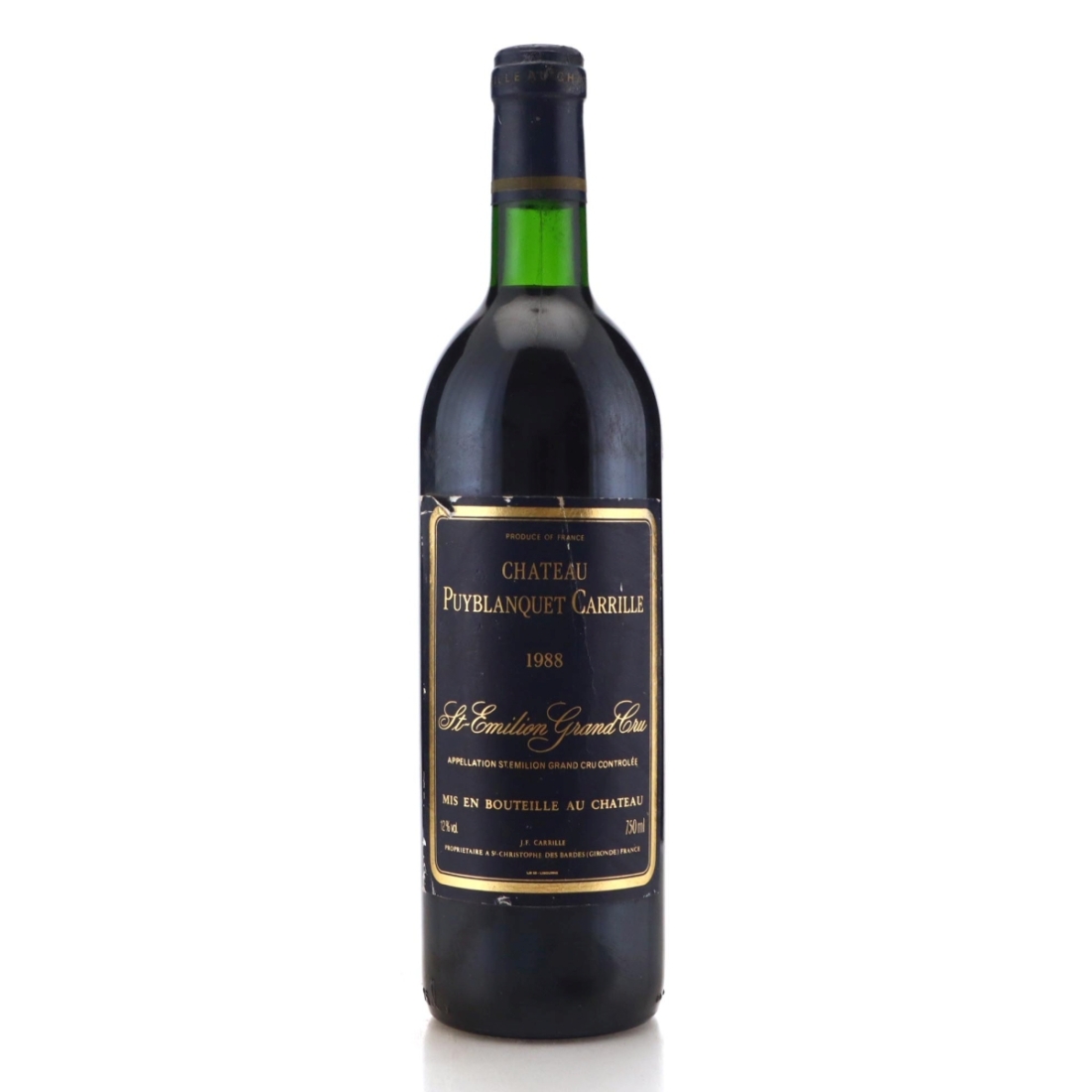 Image for Château Puyblanquet Carrille 1988