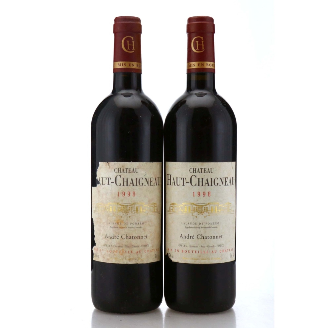 Image for Château Haut-Chaigneau 1998 x 2