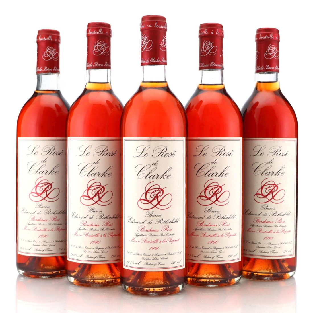 Image for Château Clarke Le Rosé de Clarke 1990 x 5