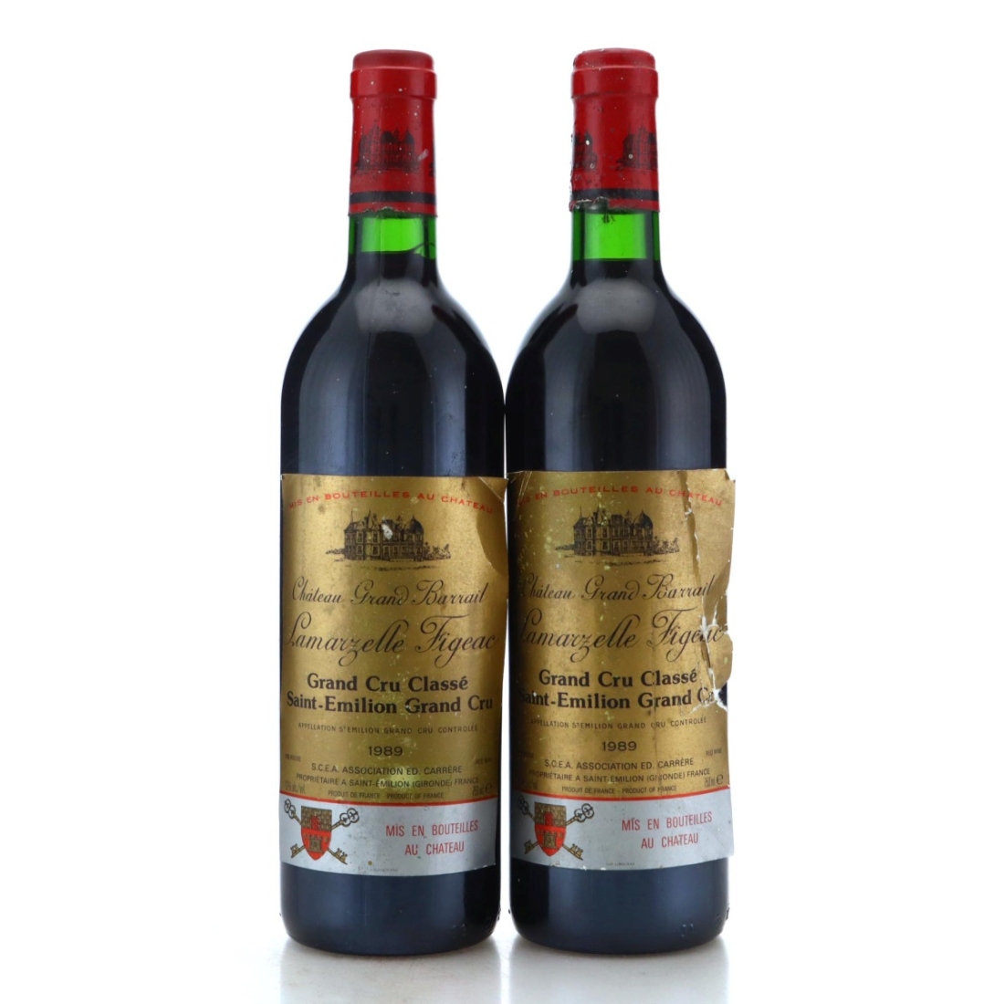 Image for Château Grand Barrail Lamarzelle Figeac 1989 x 2