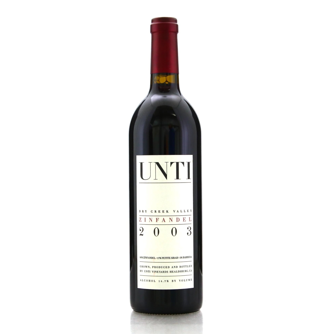 Image for Unti Zinfandel 2003 Dry Creek Valley