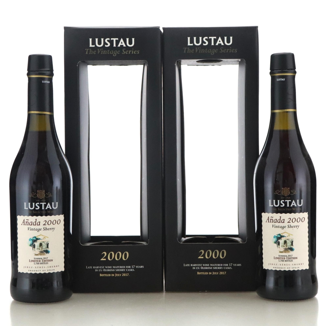 Image for Lustau Anada 2000 Vintaqe Sherry x 2