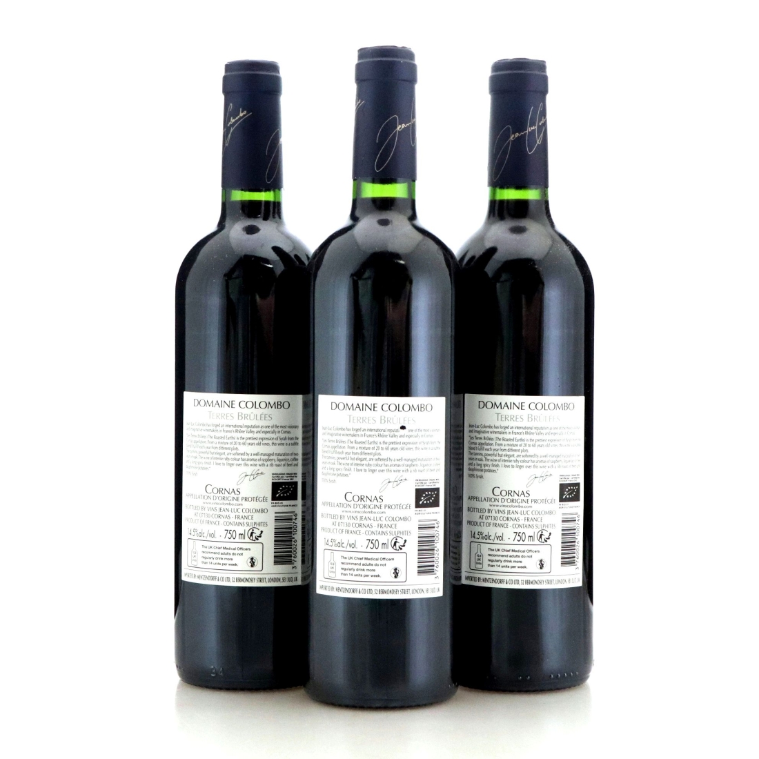 Image for Jean-Luc Colombo Terres Brulées 2019 x 3