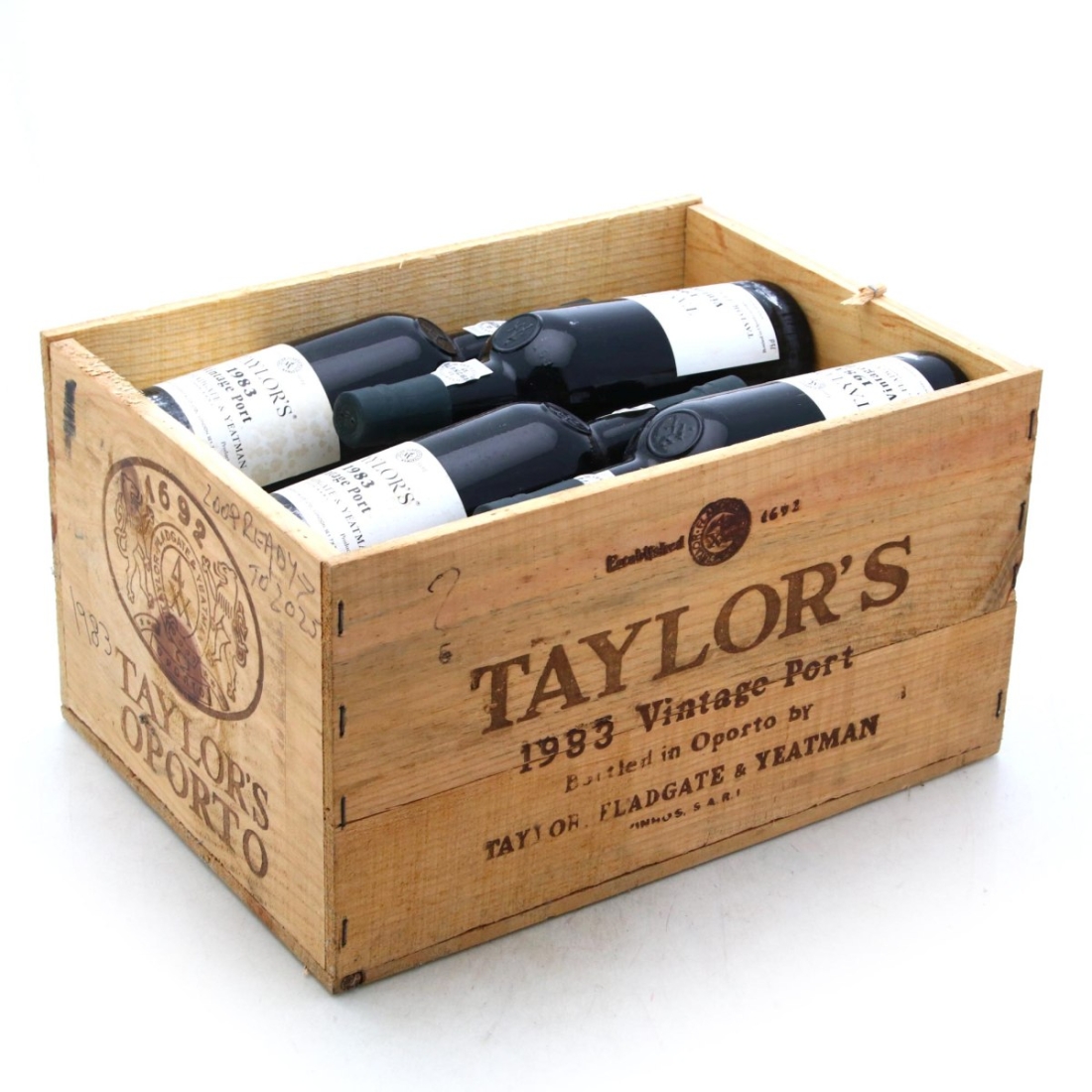Image for Taylor's 1983 Vintage Port x 12